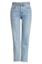 Women's Re/done High Waist Stove Pipe Jeans
