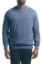 Men's Good Man Brand Slub Pullover Sweater, Size - Blue