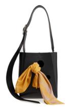 Calvin Klein 205w39nyc X Andy Warhol Foundation Small Bucket Bag With Bandana & Removable Pouch - Black