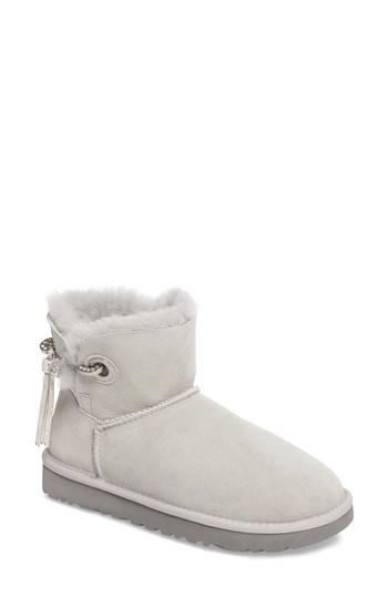 Women's Ugg Classic Mini Josey Boot M - Grey