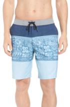 Men's Quiksilver Waterman Collection Liberty Triblock Board Shorts - Blue