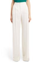 Women's Dolce & Gabbana Cuff Wide Leg Wool Pants