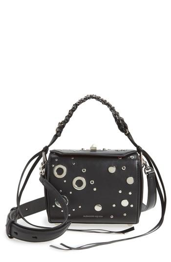 Alexander Mcqueen Grommet Leather Box Bag -
