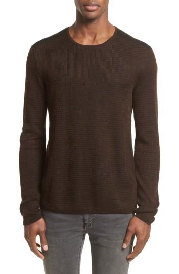 Men's John Varvatos Collection Waffle Knit Sweater