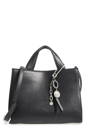 Treasure & Bond Tyler Metallic Leather Satchel -