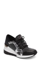 Women's Michael Michael Kors Scout Wedge Sneaker .5 M - Metallic
