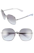 Women's Kate Spade New York 'carlisa' 59mm Sunglasses - Blue