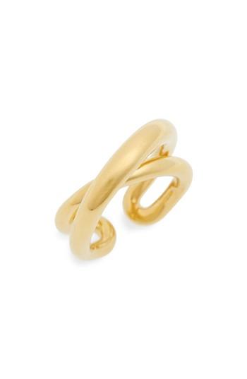 Women's Charlotte Chesnais Auricular Initial Vermeil Open Ring
