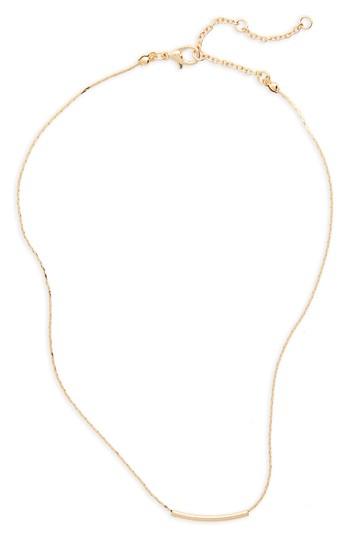 Women's Bp. Dainty Metal Bar Necklace