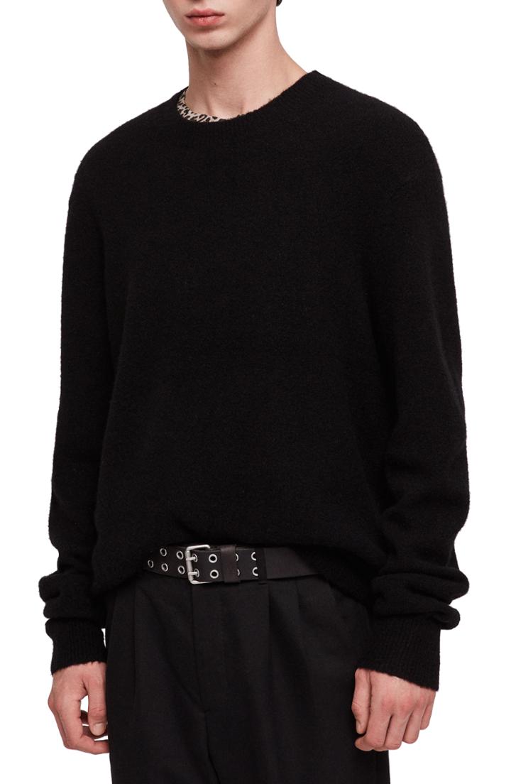 Men's Allsaints Hawk Oversize Wool Blend Sweater