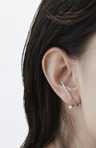 Women's Katkim Crescendo Flare Diamond Earring