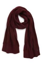 Men's Ted Baker London Cable Knit Scarf, Size - Red