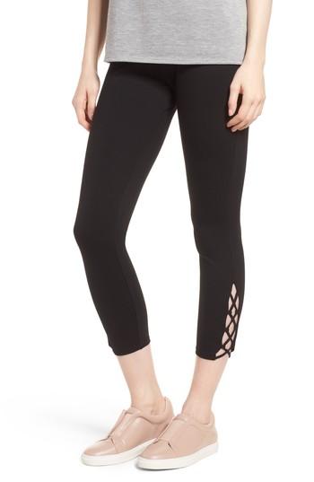 Women's Lysse Clio Laced Ankle Leggings - Black