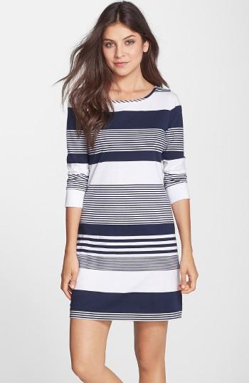 Women's Lilly Pulitzer Marlowe Stripe Pima Cotton Shift Dress