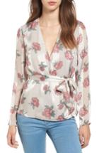 Women's Lovers + Friends Northwest Faux Wrap Top - Ivory