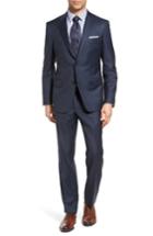 Men's Samuelsohn Classic Fit Sharkskin Wool Suit