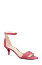 Women's Nine West 'leisa' Ankle Strap Sandal M - Pink