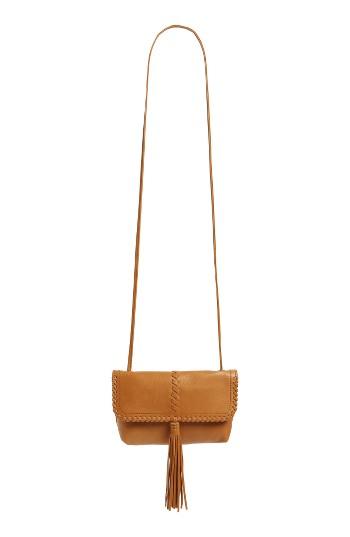 Hobo Bramble Leather Crossbody Bag - Brown
