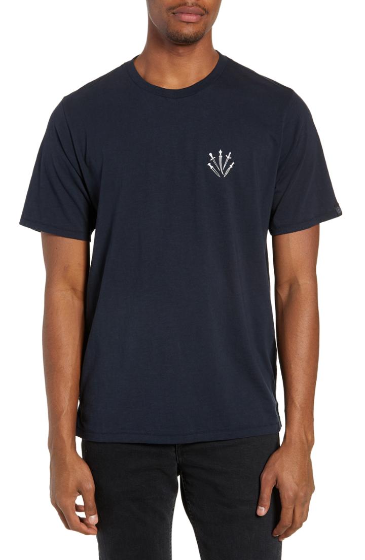 Men's Rag & Bone Dagger Graphic T-shirt - Blue