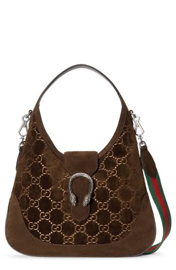 Gucci Medium Dionysus Gg Velvet Hobo -