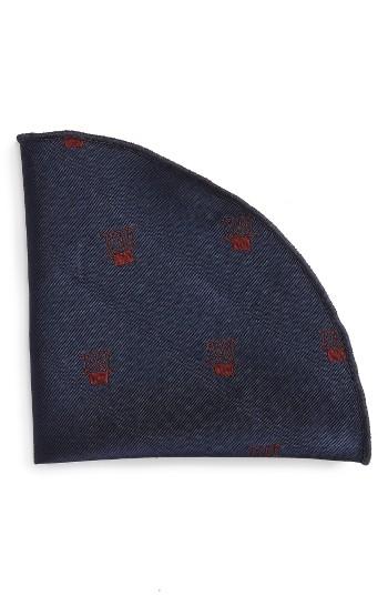 Men's Alexander Olch Little Guy Silk Pocket Round