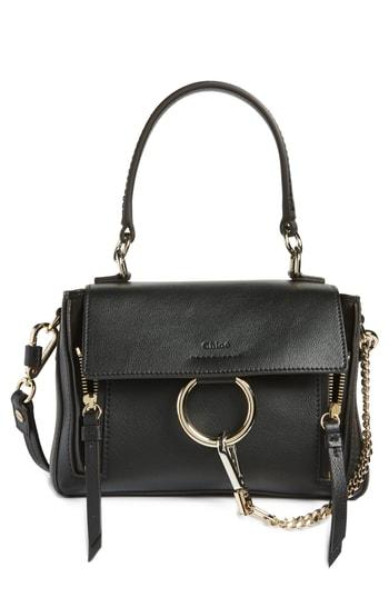 Chloe Mini Faye Day Leather Crossbody Bag -