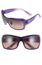 Women's Maui Jim Seven Pools 62mm Polarizedplus2 Sunglasses - Purple Fade/ Maui Rose