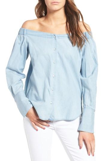 Women's Dl1961 East Hampton Off The Shoulder Blouse