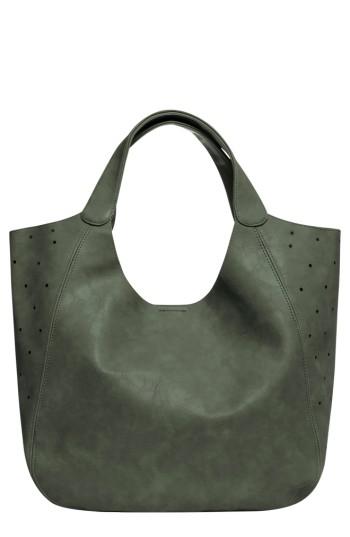 Urban Originals Masterpiece Perforated Vegan Leather Hobo -