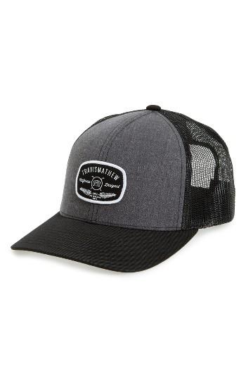 Men's Travis Mathew Brockelman Trucker Hat - Black