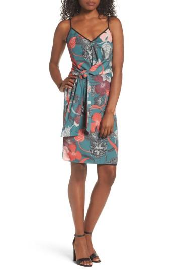 Women's Adelyn Rae Gwen Tie Slipdress - Green