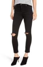 Women's Citizens Of Humanity Rocket High Waist Ripped Ankle Skinny Jeans - Black