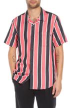 Men's Obey Wicker Stripe Camp Shirt