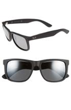 Men's Ray-ban 54mm Sunglasses - Black/ Grey Mirror Silver