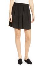 Women's Noisy May Lauren Faux Suede Miniskirt - Black