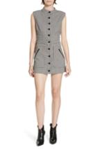 Women's Veronica Beard Leigh Houndstooth Minidress