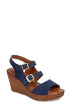 Women's Bella Vita Ani Wedge Sandal N - Blue