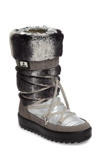Women's Jog Dog Kitzbuhel Faux Fur Waterproof Quilted Boot