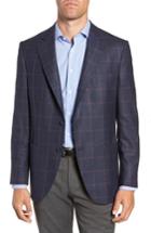 Men's Peter Millar Hyperlight Classic Fit Wool Sport Coat R - Blue