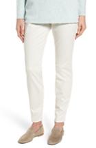 Women's Eileen Fisher Stretch Organic Cotton Denim Skinny Pants - White
