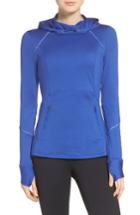 Women's Zella Run Free Hooded Pullover - Blue