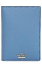 Kate Spade New York 'cameron Street' Leather Passport Holder - Blue