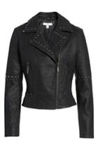 Women's Bp. Studded Faux Leather Moto Jacket