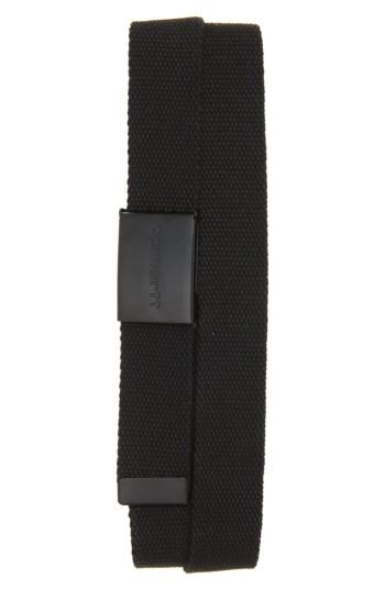 Men's Carhartt Work In Progress Canvas Clip Belt, Size - Black