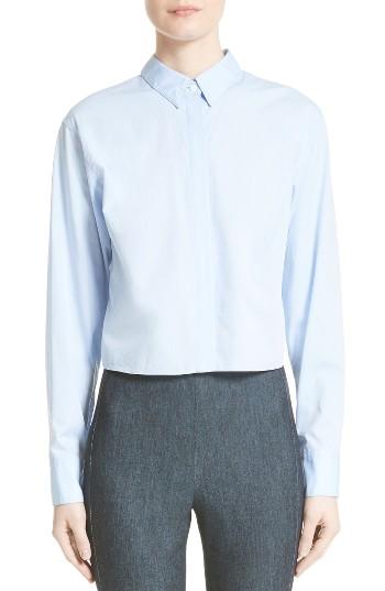 Women's Rag & Bone Calder Reversible Top, Size - Blue