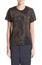 Women's Comme Des Garcons Patterned Wool Tee