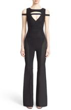 Women's Herve Leger 'natalie' Cutout Mesh Jumpsuit