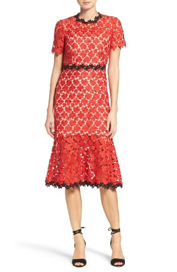 Women's Jill Jill Stuart Lace Midi Dress