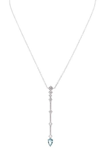 Women's Nina Linear Pave Crystal Bar Y-necklace