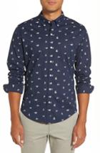 Men's Bonobos Summerweight Slim Fit Banana Sport Shirt, Size - Blue